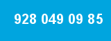 928 049 09 85 928 049 09 85
